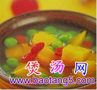 南瓜青豆湯,清涼解毒_詳細教程_圖文講解