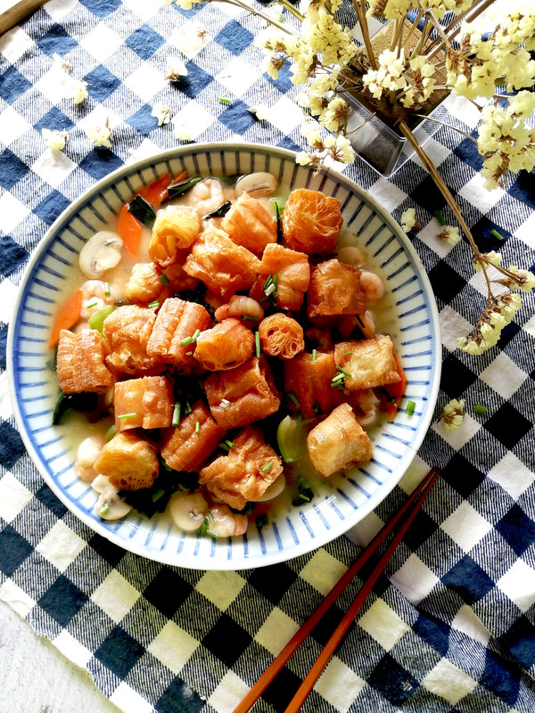 油條另類吃法，又酥又脆、鮮香下飯成品圖