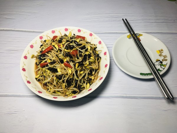 超下飯的素炒黑豆芽成品圖